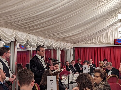 Presenting OpenUK Awards at the House of Lords