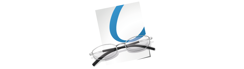 Icona de la popular aplicació Okular de KDE.