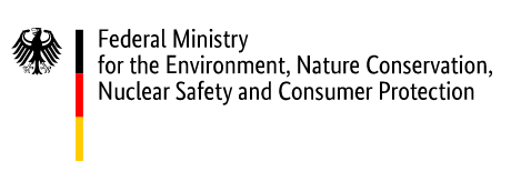 Logo of the Federal Ministry for the Environment, Climate Action, Nature Conservation and Nuclear Safety.